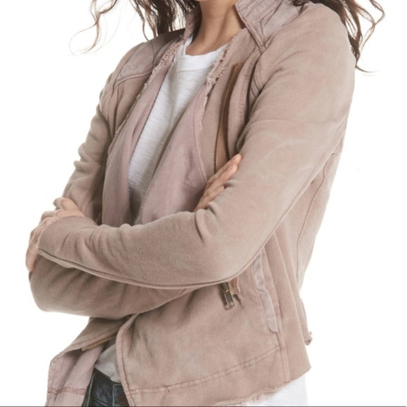 Free People Shrunken Moto Jacket - Picture 2 of 7